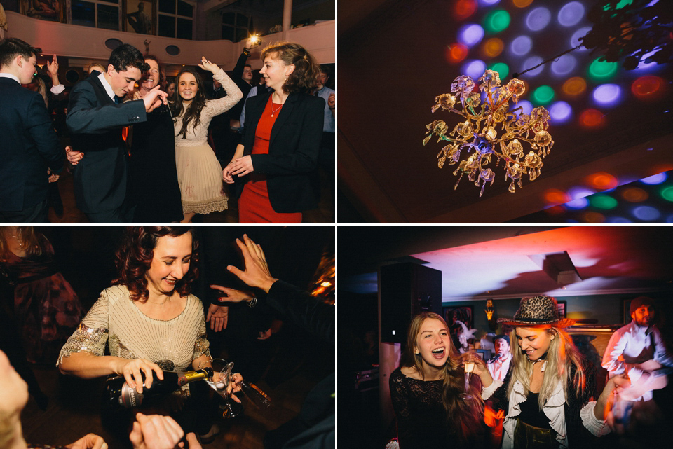 A blue velvet wedding held at The Asylum in Caroline Gardens, Peckham. Photography by Eclection Photography.