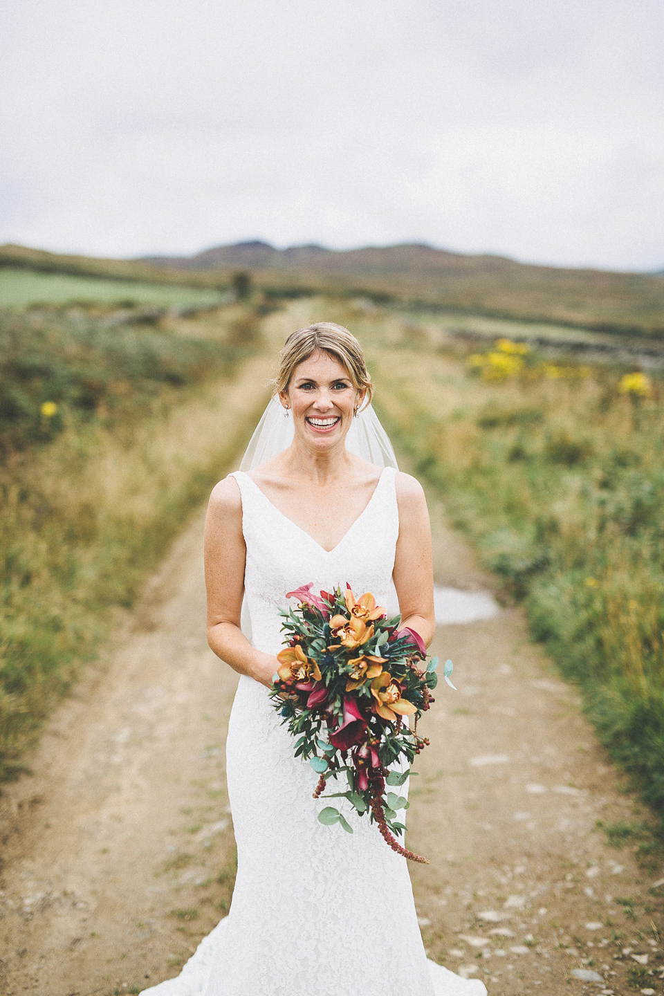 A First Look and Pronovias Gown for an Autumn Wedding at Crear In Scotland Love My Dress UK Wedding Blog Podcast Directory Shop