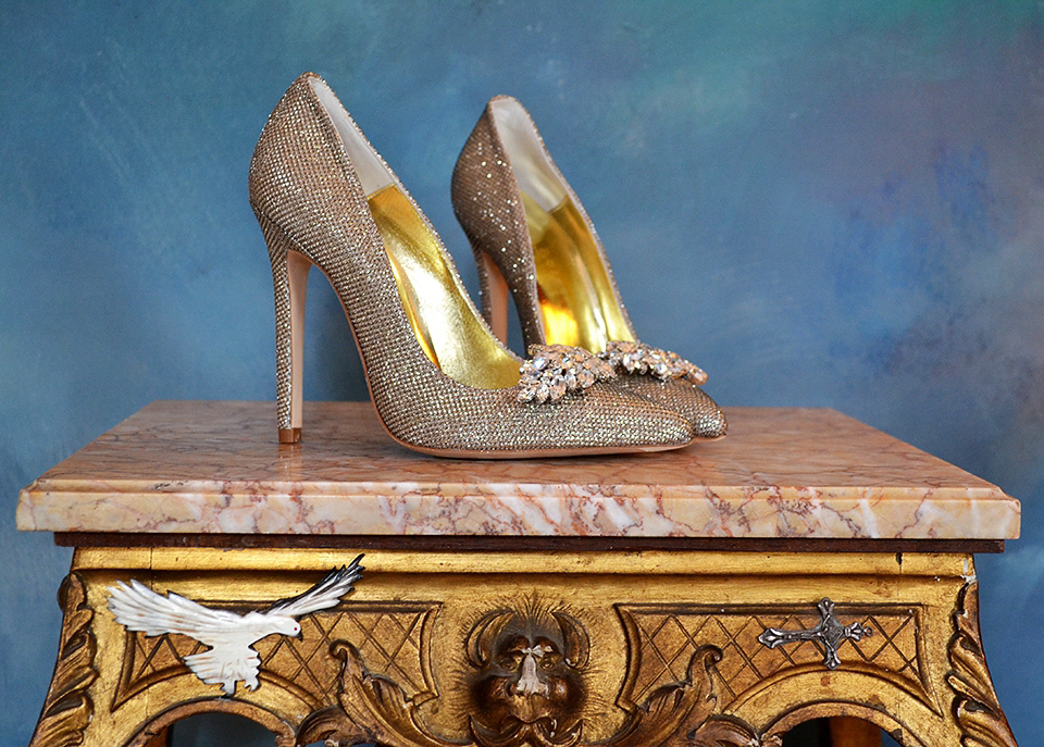 Freya Rose luxury wedding shoes.