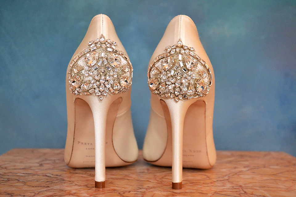 Freya Rose luxury wedding shoes.