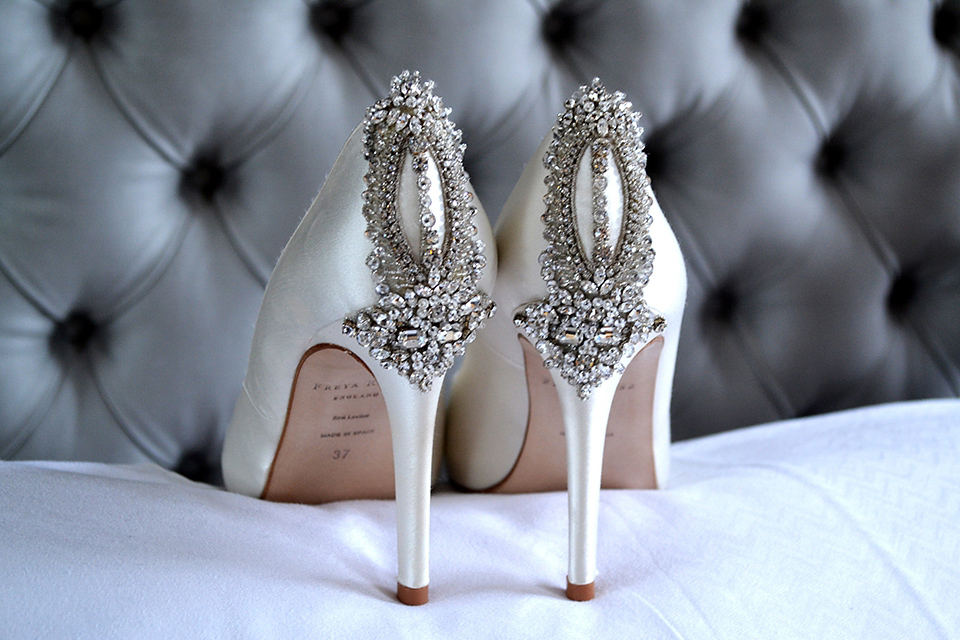 Freya Rose luxury wedding shoes.