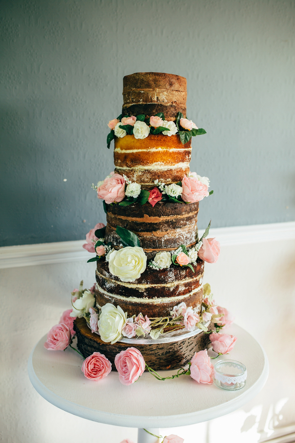 Bride Sam wore a Maggie Sottero gown for her romantic Suffolk country pub wedding. Photography by Emily Tyler.