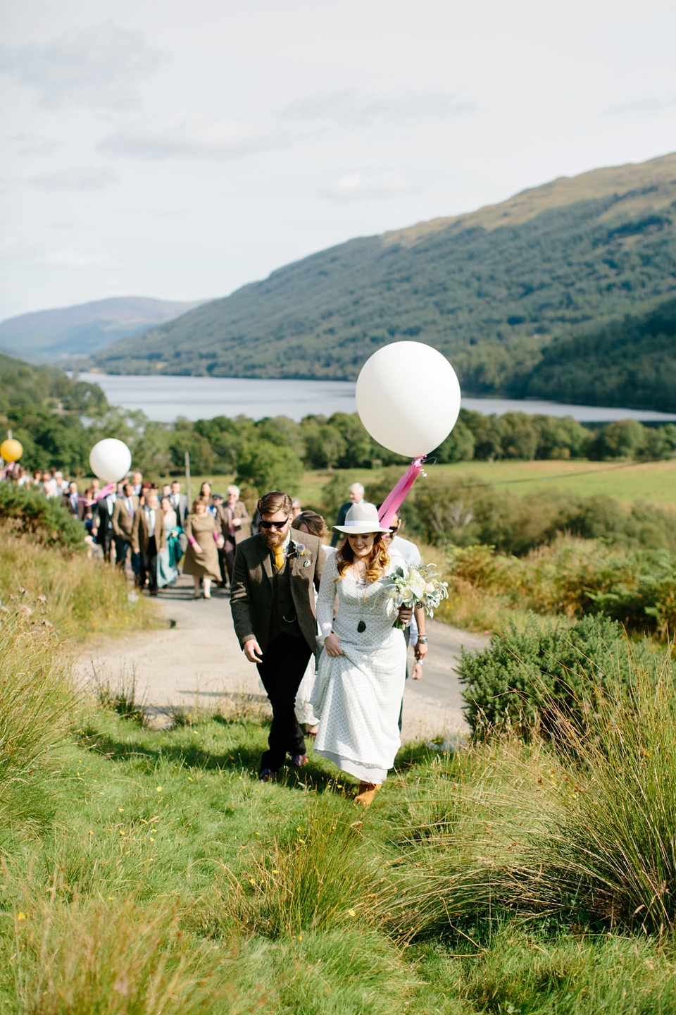 Caro Weiss Photo India and Nick 61 - A 1970s and Icelandic Inspired Bohemian Wedding in Remote Scotland Caro Weiss Photo - India and Nick-61