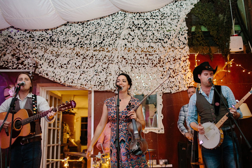 Bride India wears a 1970's inspired gown by Rowanjoy for her Icelandic inspired bohemian and free spirited wedding at Monachyle Mhor in Scotland. Photography by Caro Weiss. Bride India wears a 1970's inspired gown by Rowanjoy for her Icelandic inspired bohemian and free spirited wedding at Monachyle Mhor in Scotland. Photography by Caro Weiss.
