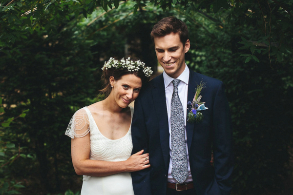 A Monsoon Bride and her Cloud Inspired English Garden Party Wedding