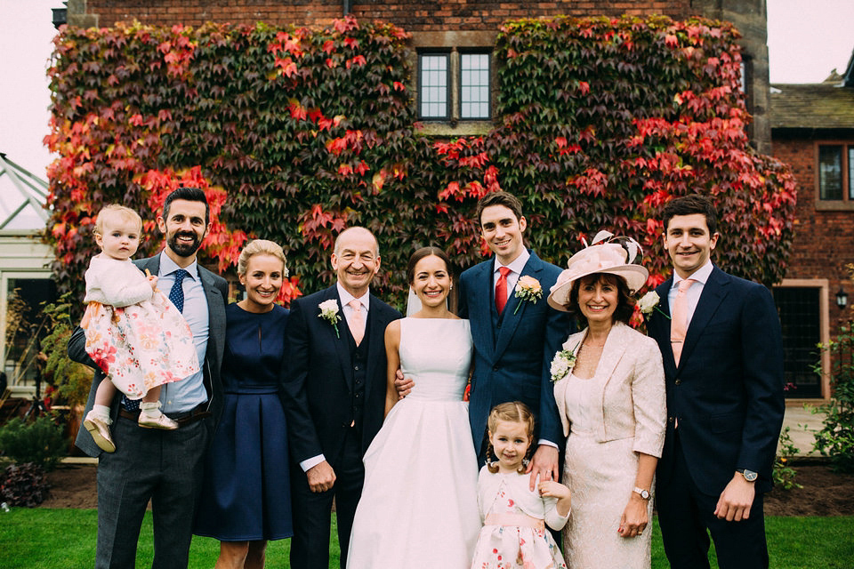 Bride Jo wore a Caroline Castigliano gown with pockets - a purchase from Agapé Bridal Boutique. Photography by The Lawsons.