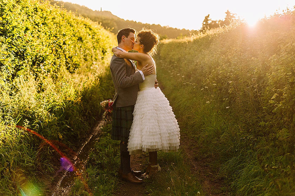 A Tiered Wedding Dress for a Colourful and Quirky Outdoor Humanist Ceremony Love My Dress UK Wedding Blog Podcast Directory Shop