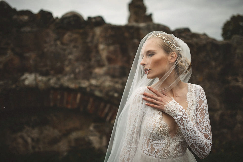 Beautiful modern rustic bridal fashion, photography by Jere Satamo.