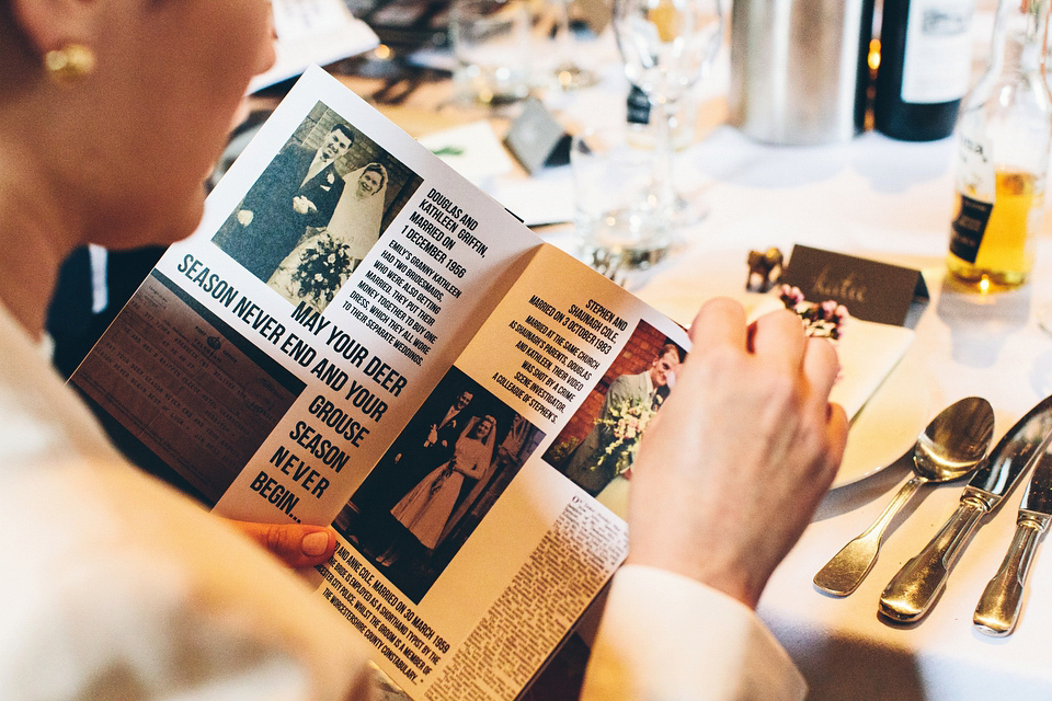 Our Lovettes member Emily wore a glamorous Jenny Packham gown for her elegant, English country wedding at Shustoke Farm Barns. Photography by Mister Phill.