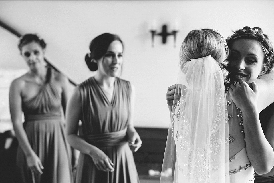 Our Lovettes/blogging bride member Charlotte wears Jenny Packham for her Wes Anderson inspired barn wedding at The Tithe Bar in Petersfield. Photography by McKinley Rodgers.