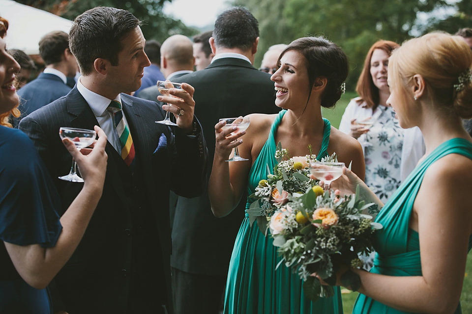 Our Lovettes/blogging bride member Charlotte wears Jenny Packham for her Wes Anderson inspired barn wedding at The Tithe Bar in Petersfield. Photography by McKinley Rodgers.