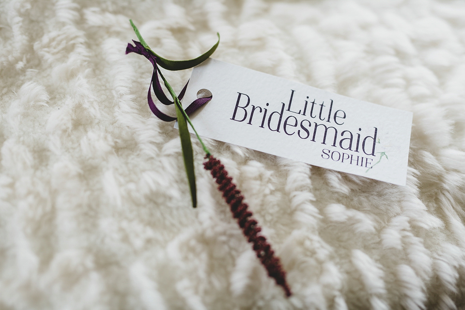 Bride Abby wears a gown by Wilden Bride of London for her Autumn wedding at Lemore Manor in Herefordshire. Photography by Sarah Beth, flowers by Juliet Glaves.