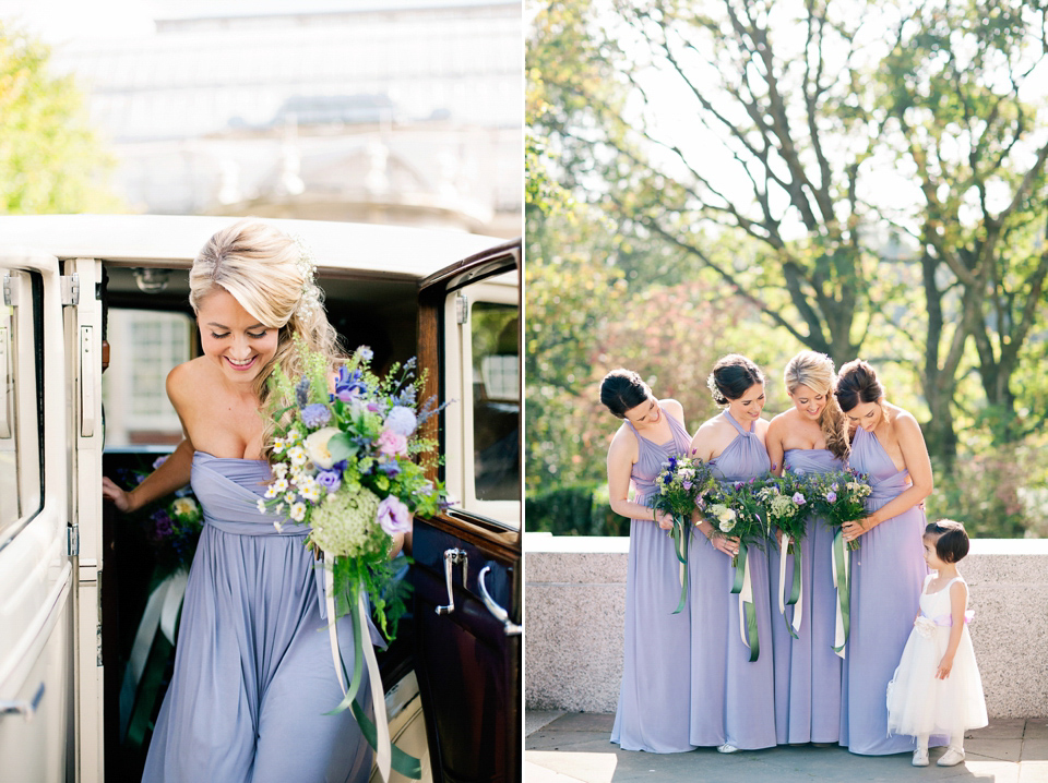 A Watters Wedding Dress for a Lavender and Lemons Inspired Wedding. Photography by Jo Bradbury.