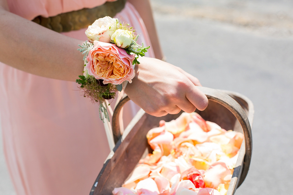 A halterneck dress for a boho bride yoga teacher and her seaside wedding. Photography by Beth Moseley. A halterneck dress for a boho bride yoga teacher and her seaside wedding. Photography by Beth Moseley.