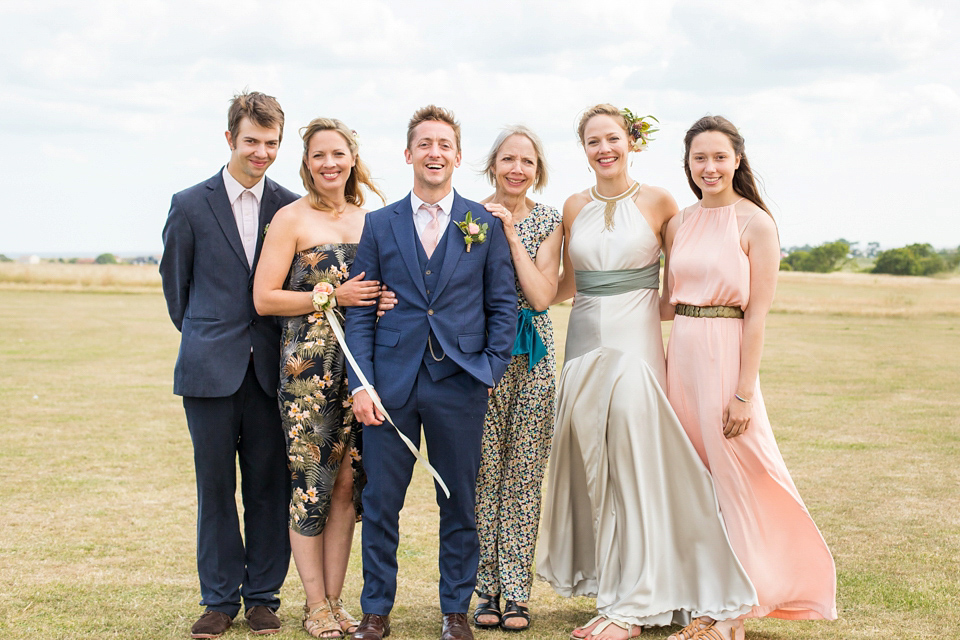A halterneck dress for a boho bride yoga teacher and her seaside wedding. Photography by Beth Moseley. A halterneck dress for a boho bride yoga teacher and her seaside wedding. Photography by Beth Moseley.