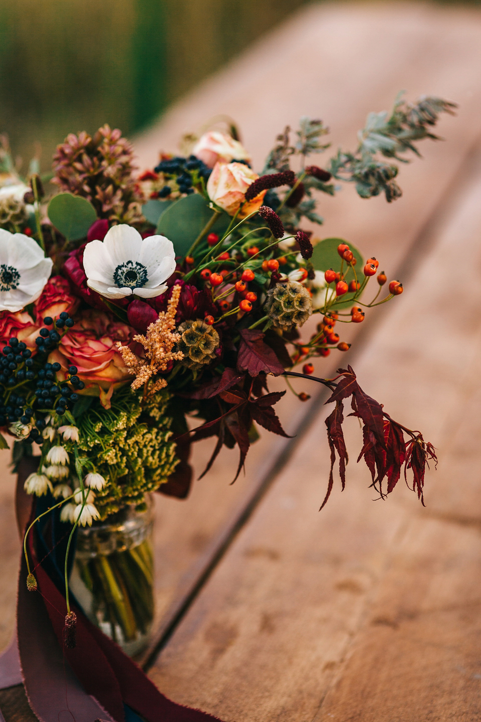 Laura wore a gown by Otilia Brailoiu for her Autumn wedding in the Romanian countryside. Images by Green Antlers Photography.