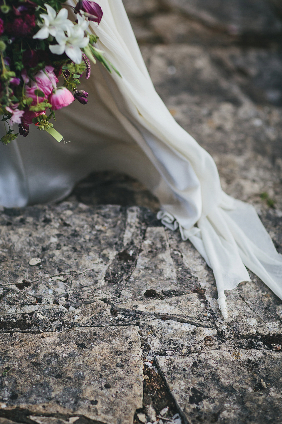 English country garden wedding elegance at Mapperton Gardens. Gowns by Belle & Bunty and floral styling by the wonderful Charlie Ryrlie of The Real Cut Flower Garden. Photography by Helen Lisk.