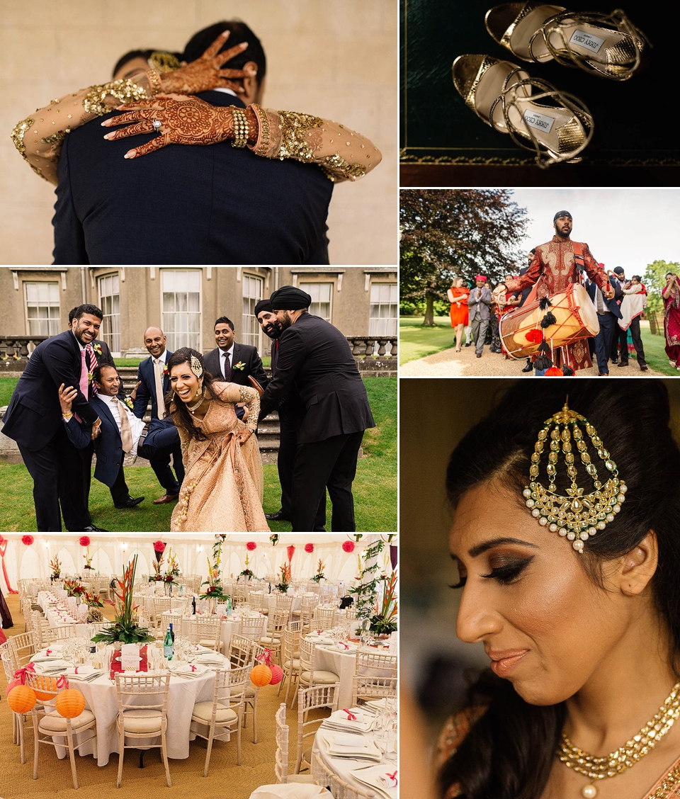 A colourful, multi-faith wedding at Scampston Hall North Yorkshire. Photography by Paul Joseph.