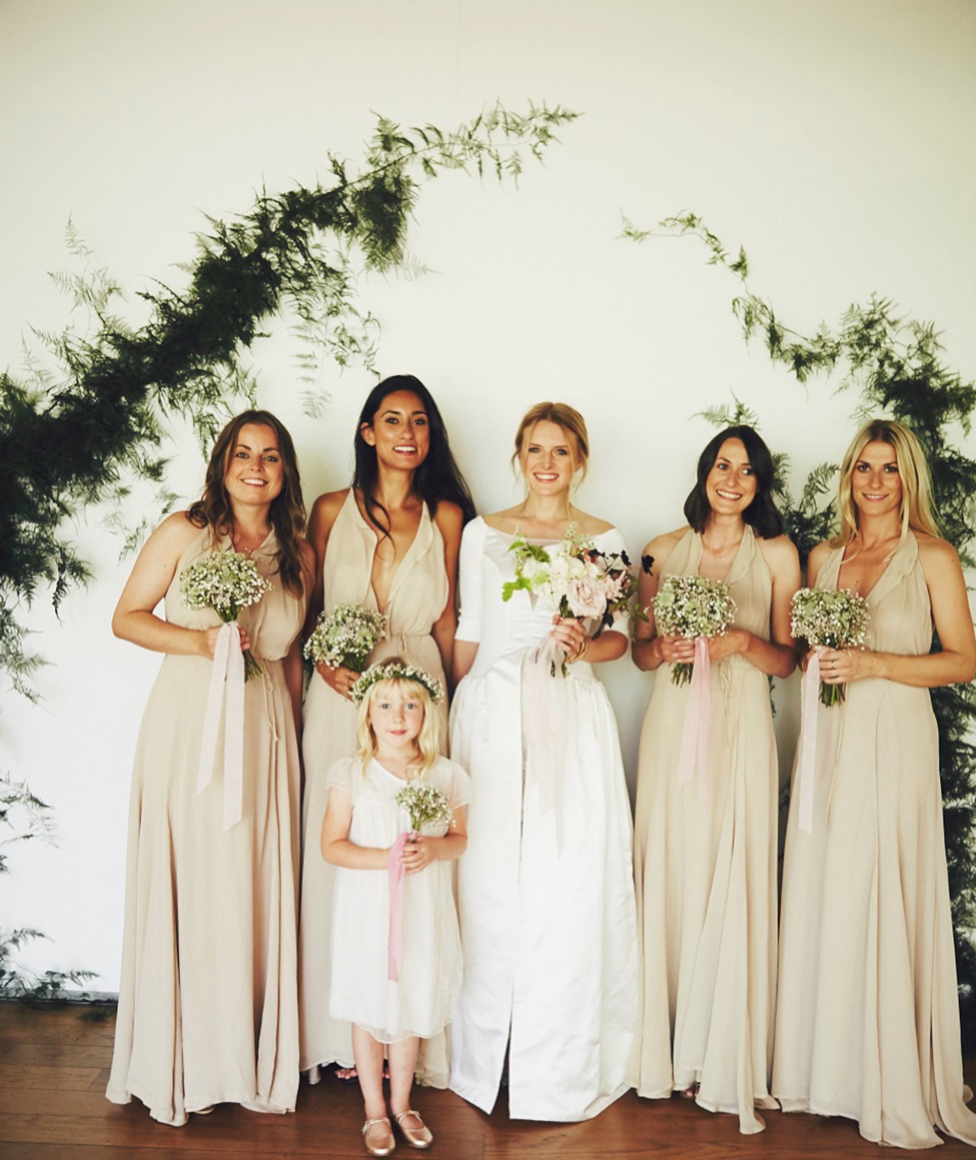 Two dresses and Two Ceremonies for a Cool Modern Wedding in a