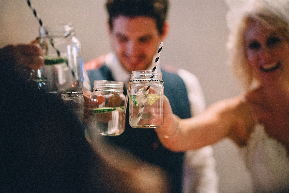 A Yorkshire barn wedding in the brightest shades of Autumn. Photography by Paul Santos.