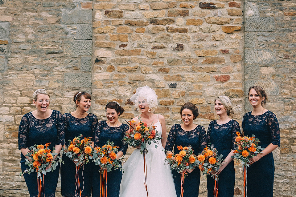 A Yorkshire barn wedding in the brightest shades of Autumn. Photography by Paul Santos.