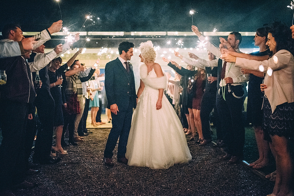 A Yorkshire barn wedding in the brightest shades of Autumn. Photography by Paul Santos.