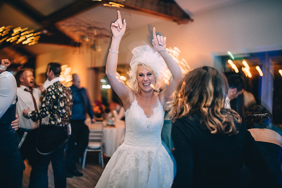 A Yorkshire barn wedding in the brightest shades of Autumn. Photography by Paul Santos.