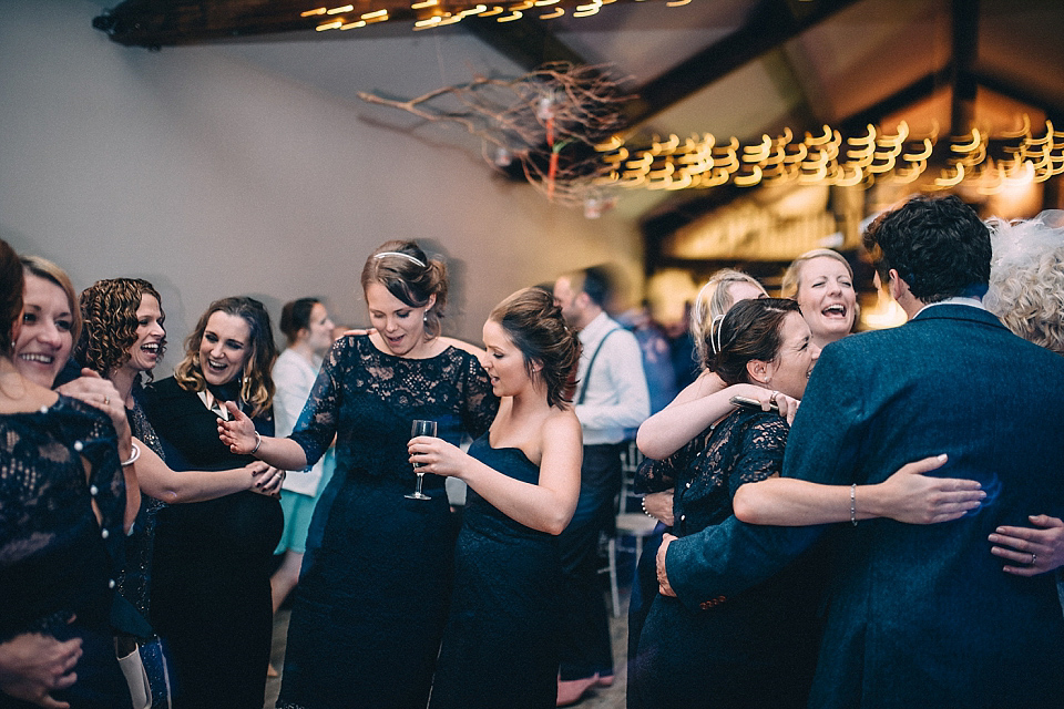 A Yorkshire barn wedding in the brightest shades of Autumn. Photography by Paul Santos.