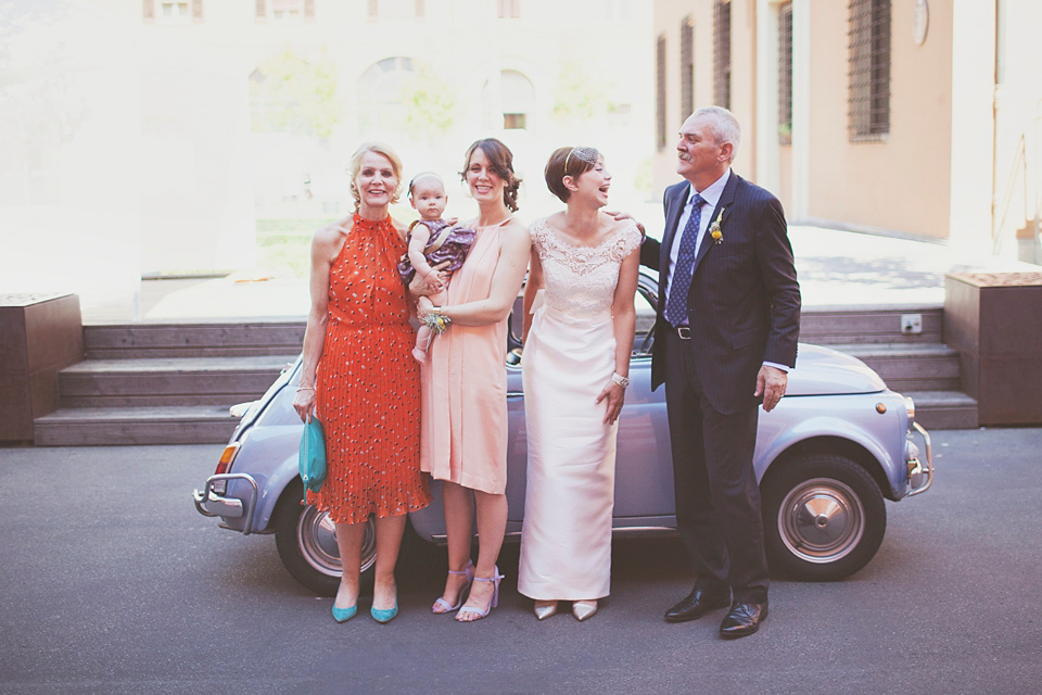 A 1960's and movie inspired, intimate Italian wedding. Images by On Love & Photography.