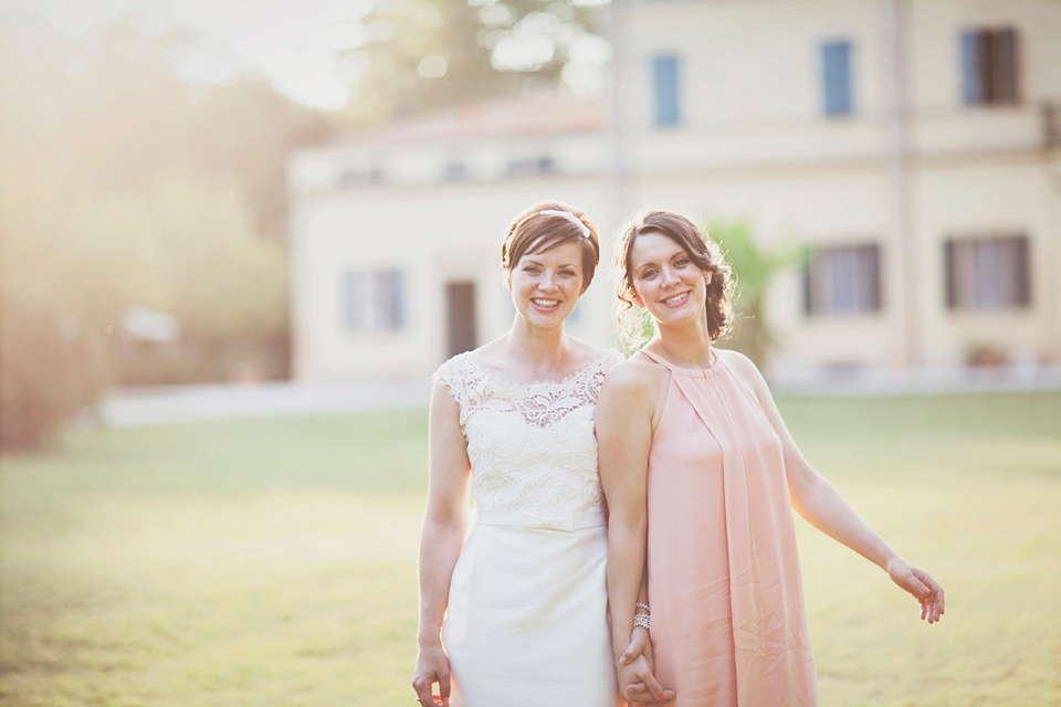 A 1960's and movie inspired, intimate Italian wedding. Images by On Love & Photography.