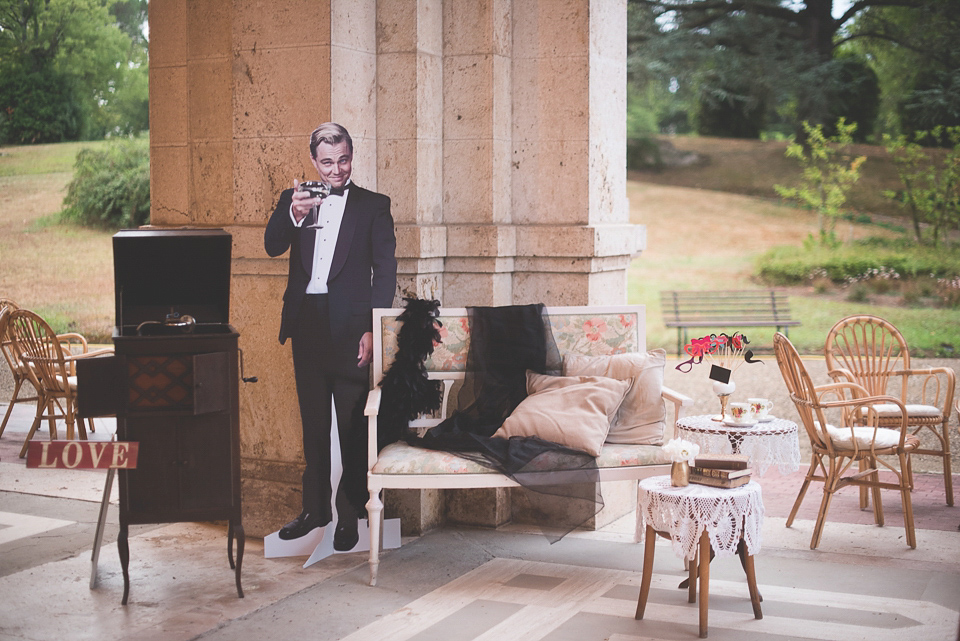 A Glamorous 1920's and Great Gatsby inspired wedding in Italy. Photogarphy by The Sweet Side.