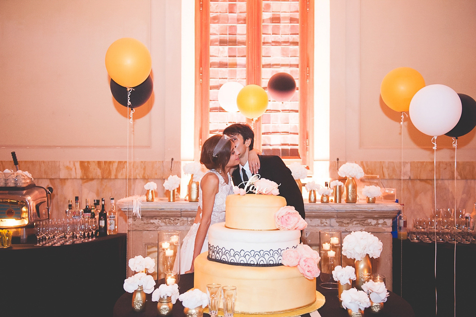 A Glamorous 1920's and Great Gatsby inspired wedding in Italy. Photogarphy by The Sweet Side.