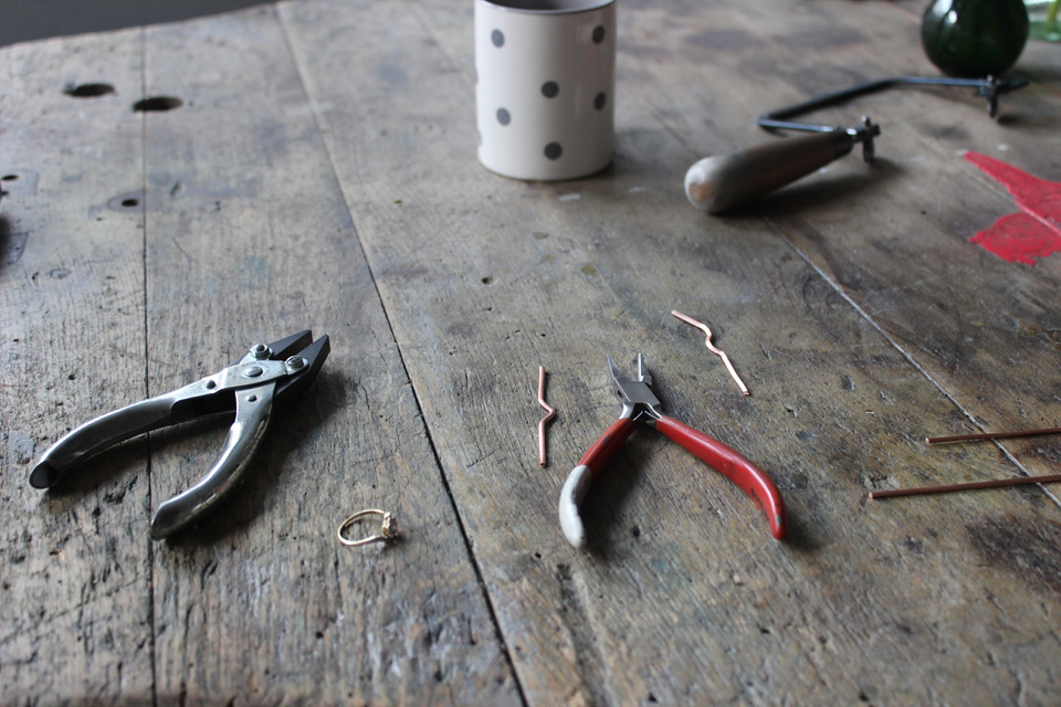 How to make your own wedding rings with The Quarter Workshop.