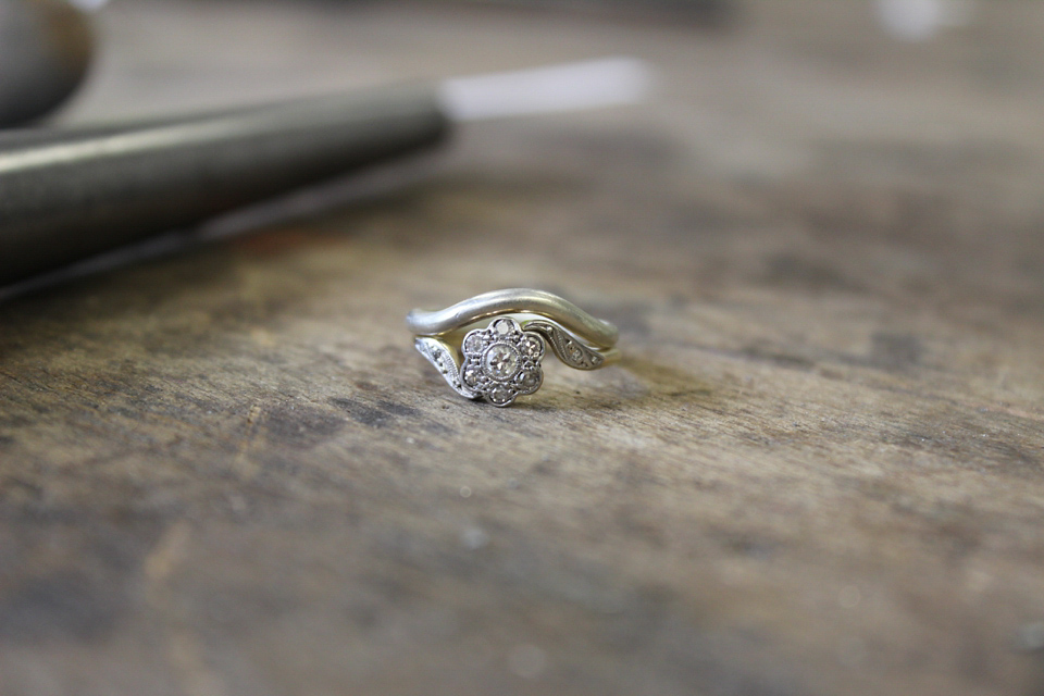 How to make your own wedding rings with The Quarter Workshop.