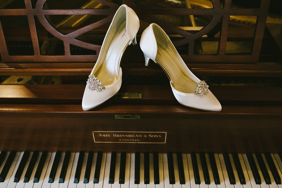 A Pronovias bride and her midwinter nights dream wedding. Photography by Ed Godden. A Pronovias bride and her midwinter nights dream wedding. Photography by Ed Godden.