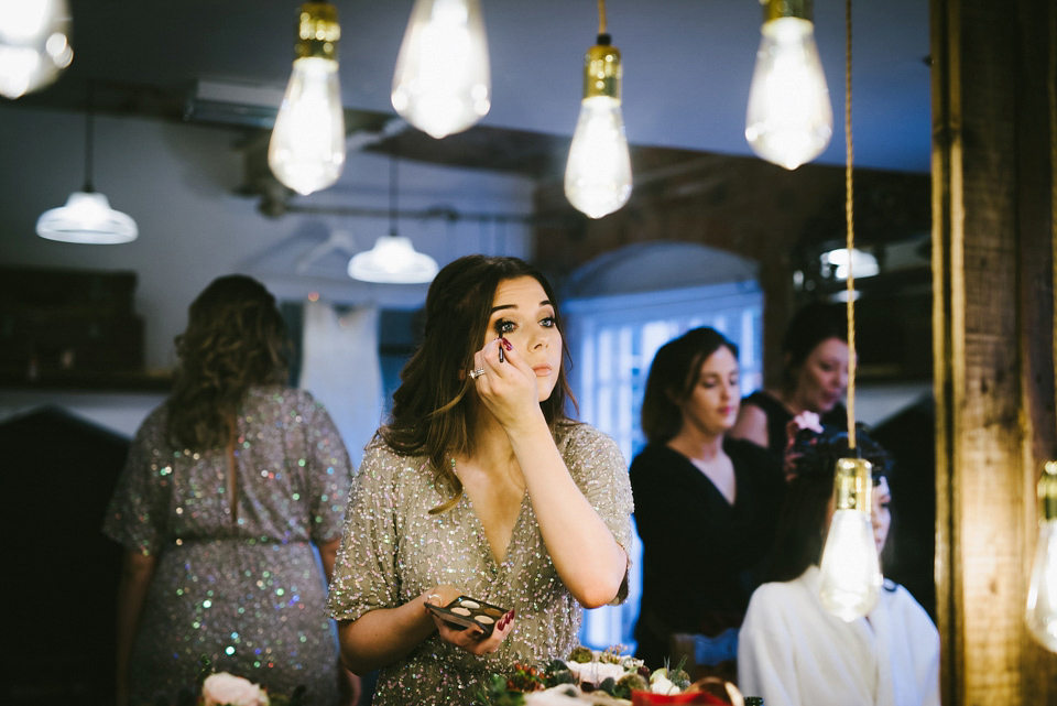 A Pronovias bride and her midwinter nights dream wedding. Photography by Ed Godden. A Pronovias bride and her midwinter nights dream wedding. Photography by Ed Godden.