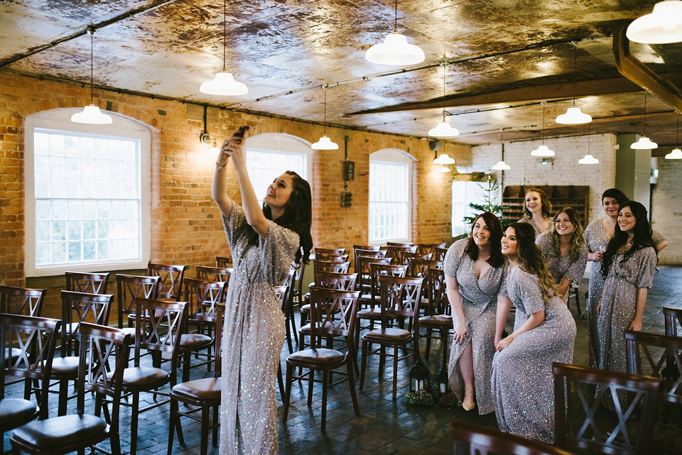 A Pronovias bride and her midwinter nights dream wedding. Photography by Ed Godden. A Pronovias bride and her midwinter nights dream wedding. Photography by Ed Godden.