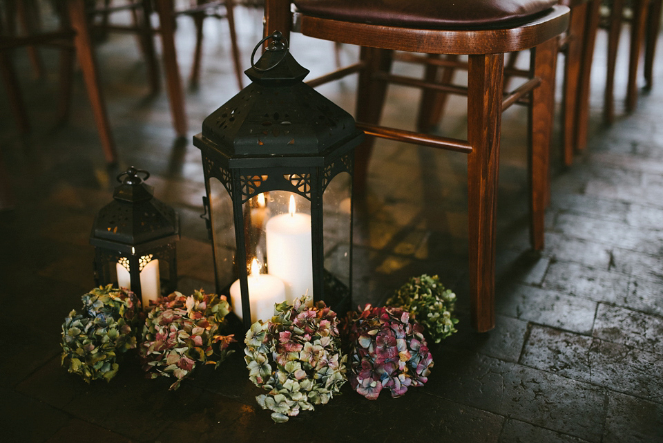 A Pronovias bride and her midwinter nights dream wedding. Photography by Ed Godden. A Pronovias bride and her midwinter nights dream wedding. Photography by Ed Godden.