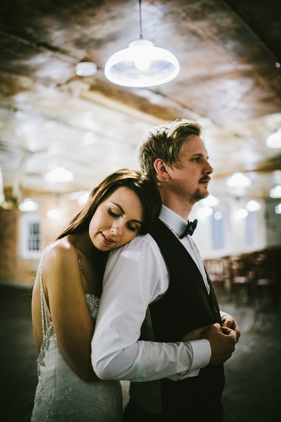 A Pronovias bride and her midwinter nights dream wedding. Photography by Ed Godden. A Pronovias bride and her midwinter nights dream wedding. Photography by Ed Godden.