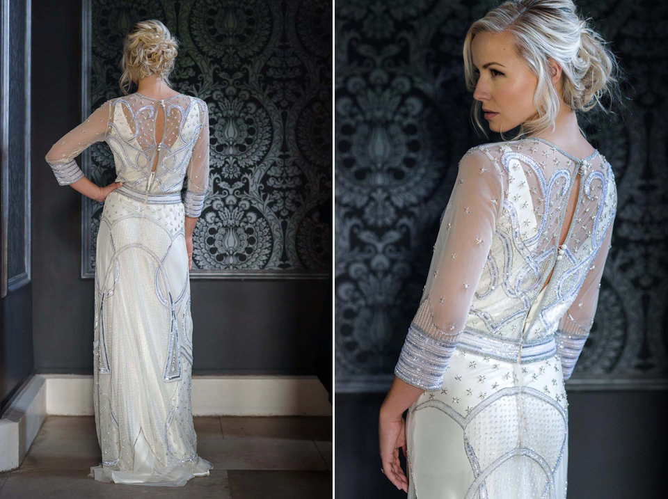 Vicky Rowe - The 2016 Nouveau collection of exquisitely beaded 1970's inspired bridal gowns.