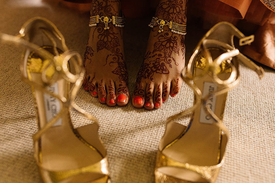 A colourful, multi-faith wedding at Scampston Hall North Yorkshire. Photography by Paul Joseph.