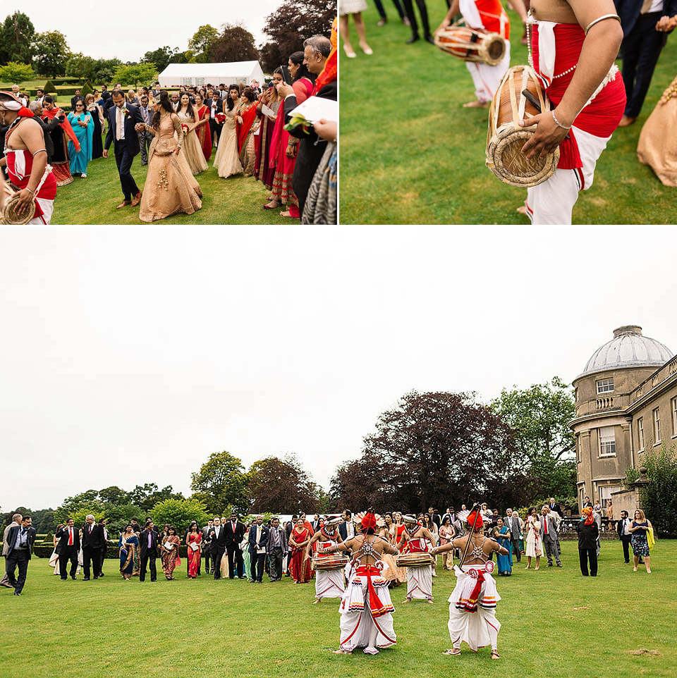 A colourful, multi-faith wedding at Scampston Hall North Yorkshire. Photography by Paul Joseph.