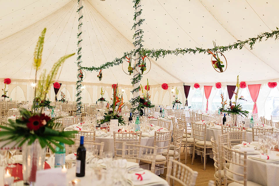 A colourful, multi-faith wedding at Scampston Hall North Yorkshire. Photography by Paul Joseph.