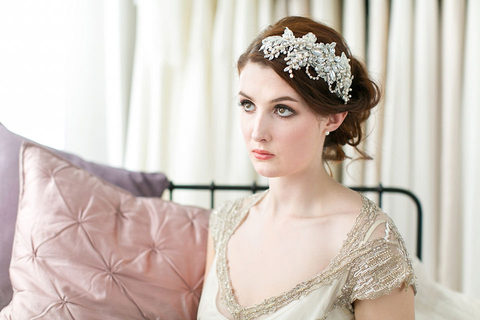 Victoria Millésime bridal accessories - treasured heirloom inspired headpieces for modern day brides.