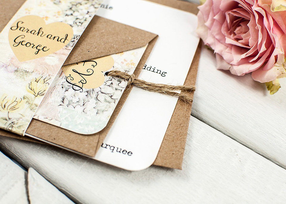 Rustic & Whimsical Wedding Stationery From norma&dorothy.