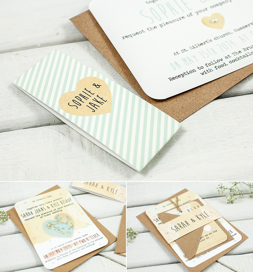 Rustic & Whimsical Wedding Stationery From norma&dorothy.