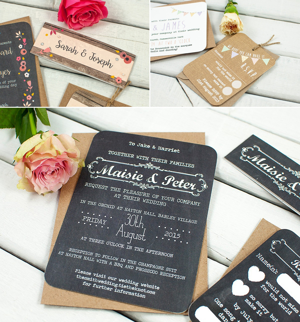 Rustic & Whimsical Wedding Stationery From norma&dorothy.