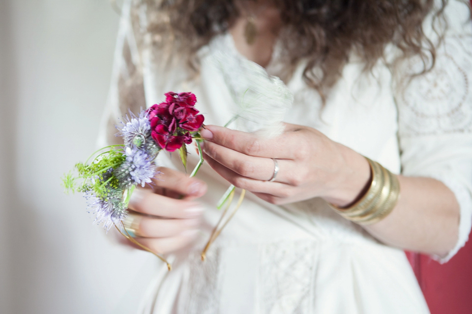 A Bohemian Summer Solistice Wedding in the Woods. Images by Pour Toujours Photography.