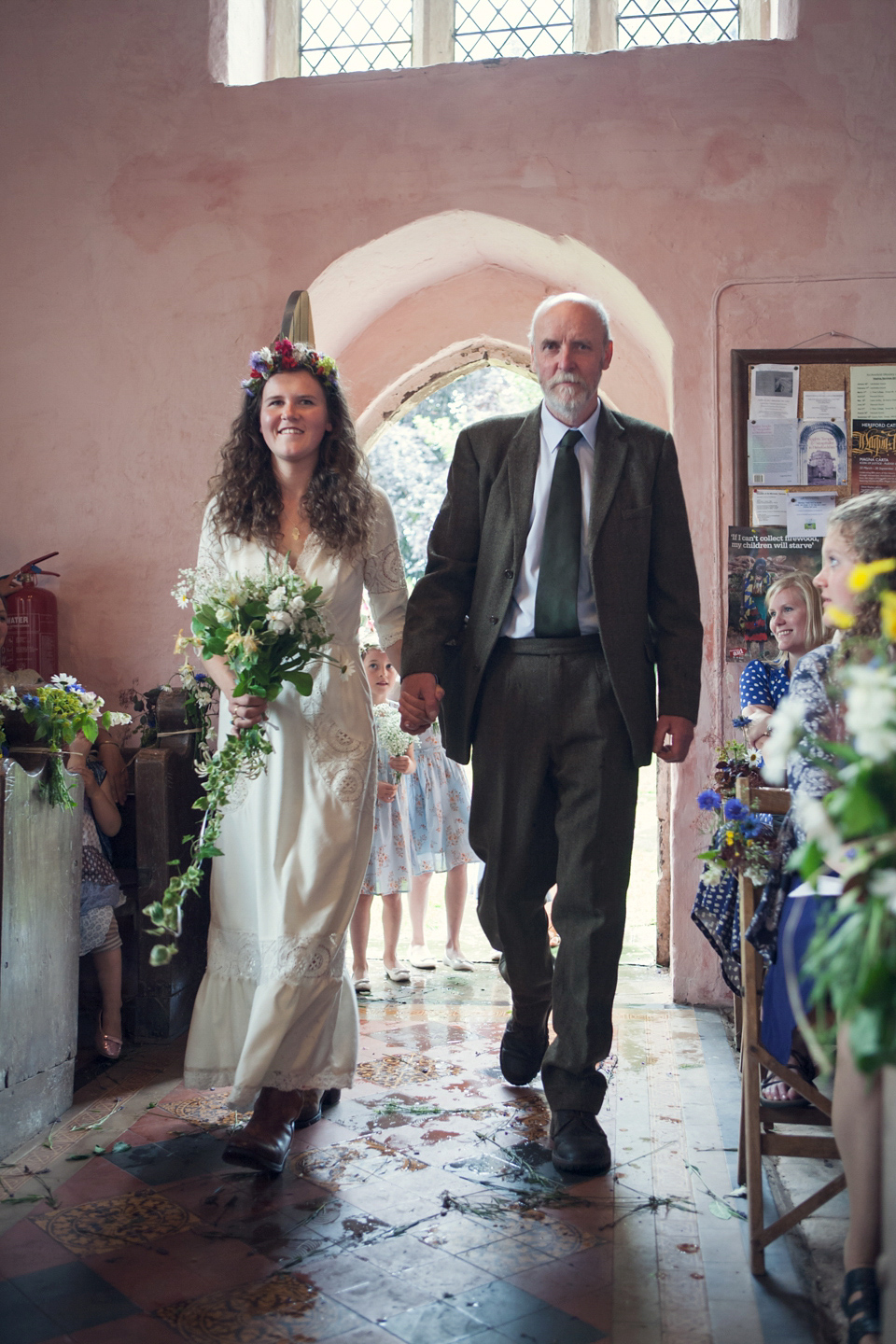 A Bohemian Summer Solistice Wedding in the Woods. Images by Pour Toujours Photography.