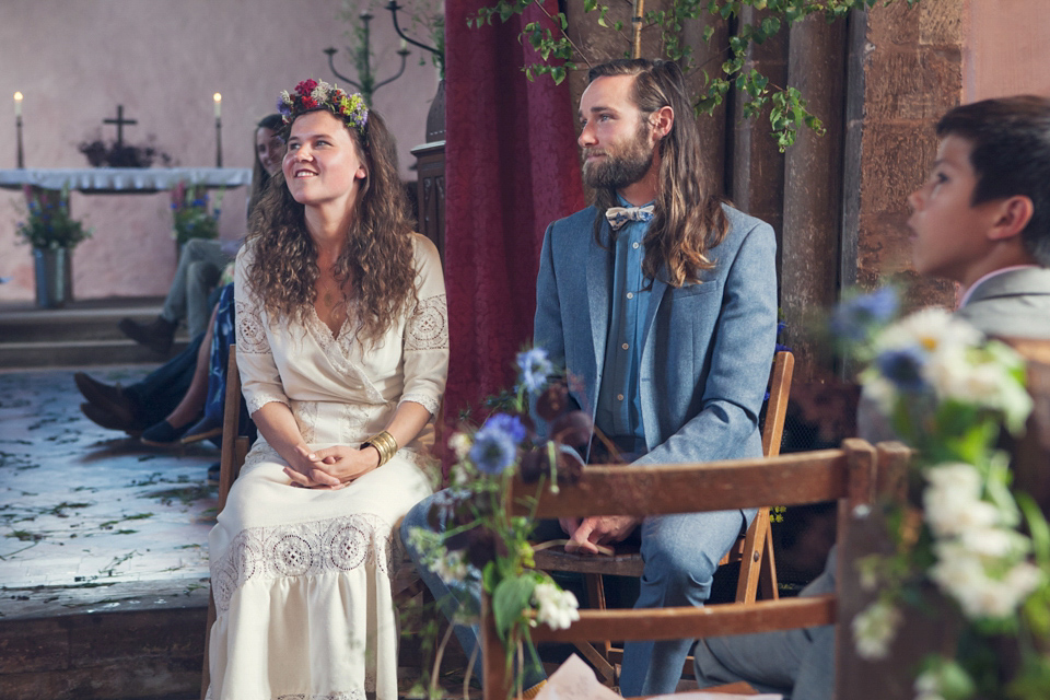 A Bohemian Summer Solistice Wedding in the Woods. Images by Pour Toujours Photography.